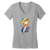 IM COOL GIRLS Women's V-Neck T-Shirt
