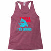 im a lawyer Racerback Tank