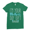 I'm Your Mother's Day Gift Dad Says You're Welcome Boy Ladies Fitted T-Shirt
