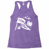 camp vibes Racerback Tank