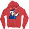 go to jail monopoly Zipper Hoodie