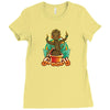 groovy groot Ladies Fitted T-Shirt