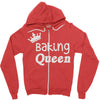 baking queen Zipper Hoodie