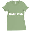Radio Club logo Ladies Fitted T-Shirt