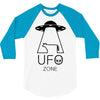 ufo zone 3/4 Sleeve Shirt