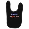 law &amp; mordor Baby Bibs