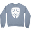 anonymous mask Crewneck Sweatshirt
