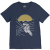 mountain biker V-Neck Tee