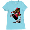 bear yeah Ladies Fitted T-Shirt