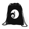 nightmare before christmas Drawstring Bags