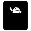 android waving sticker vinyl decal logo car truck window droid cell ph Mousepad