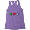 peace love coffee (2) Racerback Tank