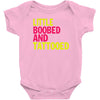 little boobed and tattoed Baby Bodysuit