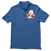 pumpkin with boo Polo Shirt