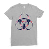 floral hazard Ladies Fitted T-Shirt