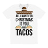 i love you and tacos. All Over Women's T-shirt