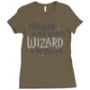 muggle in the streets, wizard in the sheets Ladies Fitted T-Shirt