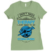 I Don't Need Therapy Just to Go Scuba Diving Ladies Fitted T-Shirt
