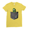 i'm in a pocket Ladies Fitted T-Shirt
