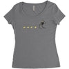 chicken xing Women's Triblend Scoop T-shirt