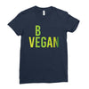 be vegan Ladies Fitted T-Shirt