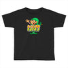 raised by elves elf christmas Toddler T-shirt