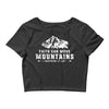 Faith Can Move Mountains Crop Top