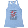 ugly santa dabbing Racerback Tank