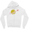 vintage space Zipper Hoodie