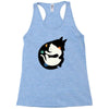 more hugs less fights Racerback Tank