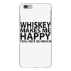whiskey makes me happy you not so much iPhone 6 Plus/6S Plus Case
