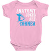 anatomy jokes are cornea Baby Onesie