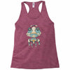 grumpy robot Racerback Tank