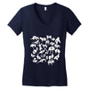 alphabet zoo Women's V-Neck T-Shirt