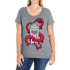 spray paint Ladies Curvy T-Shirt