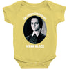 on wednesdays we wear black Baby Bodysuit