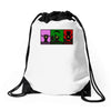 triforce legend of zelda, ideal gift or birthday present. Drawstring Bags