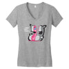 new brains Women's V-Neck T-Shirt