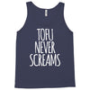 tofu never screams Tank Top