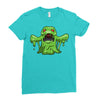 toxic monster 2 Ladies Fitted T-Shirt