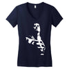 super Women's V-Neck T-Shirt