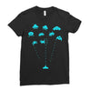 space invaders Ladies Fitted T-Shirt