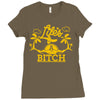 life's a bitch (2) Ladies Fitted T-Shirt