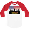 2018 Women's March On New York City 3/4 Sleeve Shirt