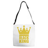 black king Adjustable Strap Totes