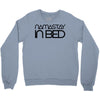namastay in bed Crewneck Sweatshirt