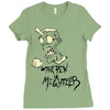 the pen is mightier Ladies Fitted T-Shirt
