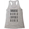 empowered women 3 Racerback Tank