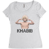 ugly khabib Women's Triblend Scoop T-shirt