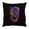 skull kid draw Throw Pillow